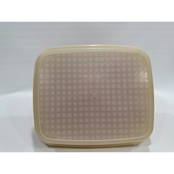 Vintage Tupperware for Meat Marinade storage with lid season serve red 1294-3 - Picture 5 of 8